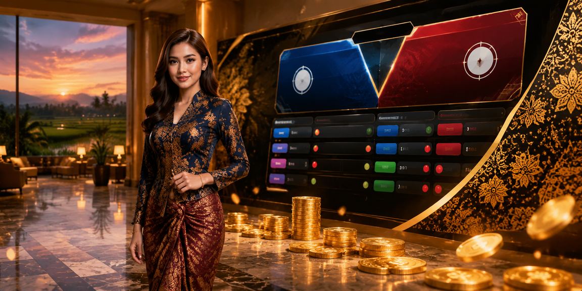 Pemain dari Kedah mengakses platform pertaruhan dengan motif batik tempatan yang meriah