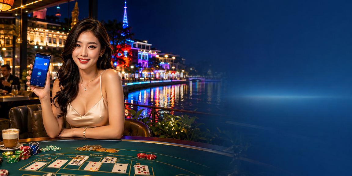 Suasana permainan baccarat di Melaka dengan reka bentuk gaya Melayu tradisional