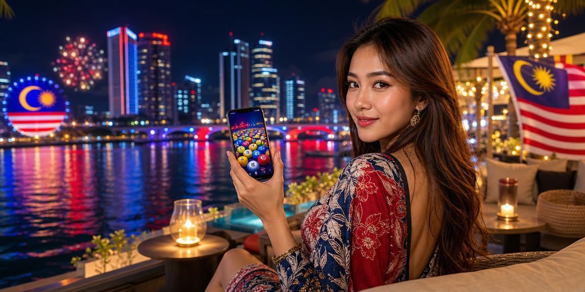 Pemain loteri di Petaling Jaya memilih nombor bertuah melalui platform digital Malaysia